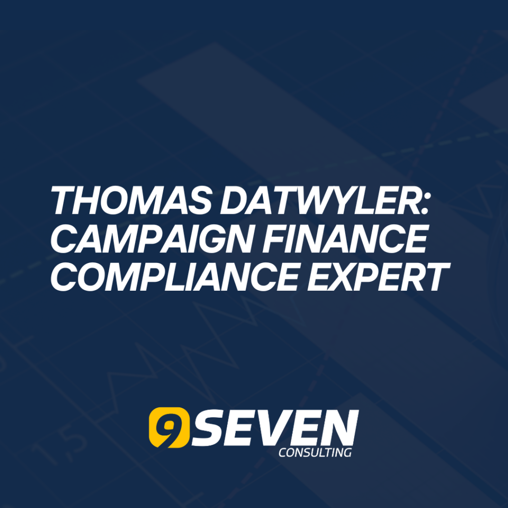 Thomas Datwyler: Campaign Finance Compliance Expert