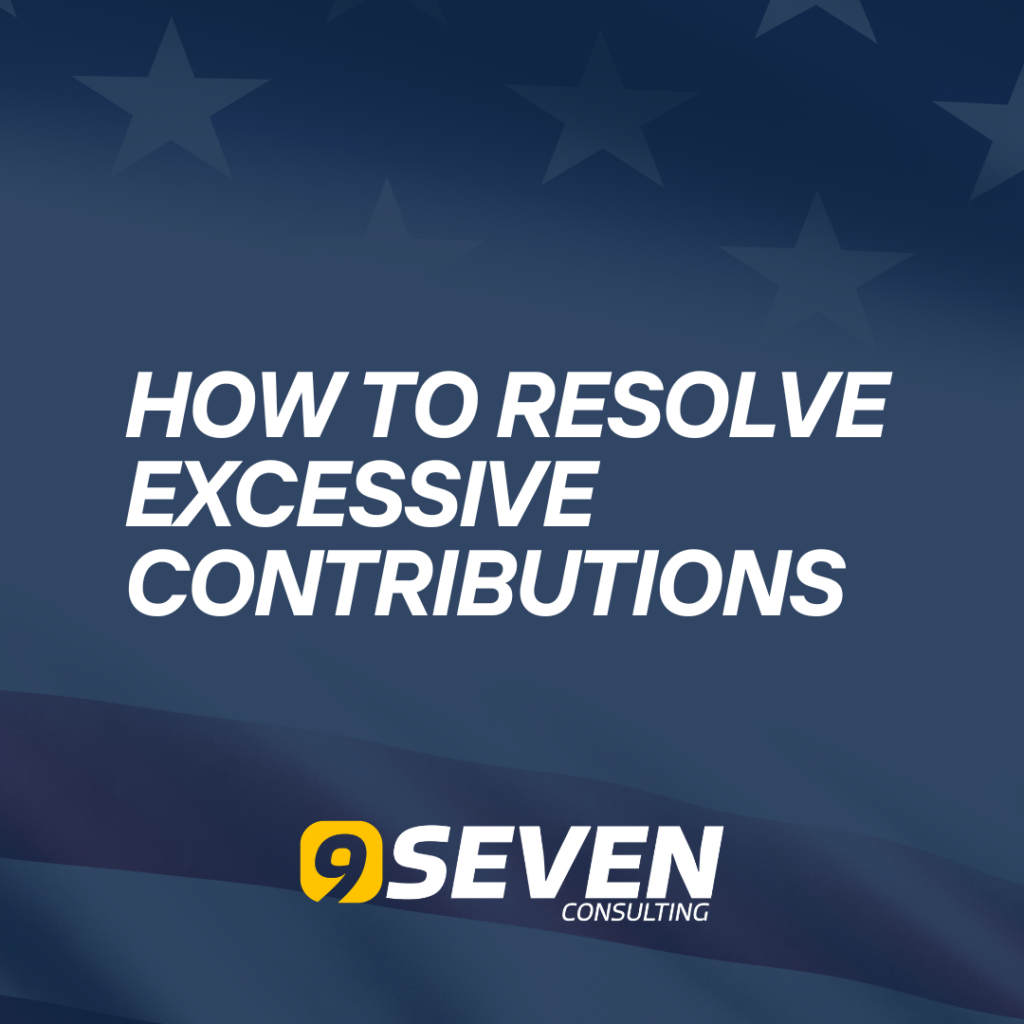 Excessive Contributions